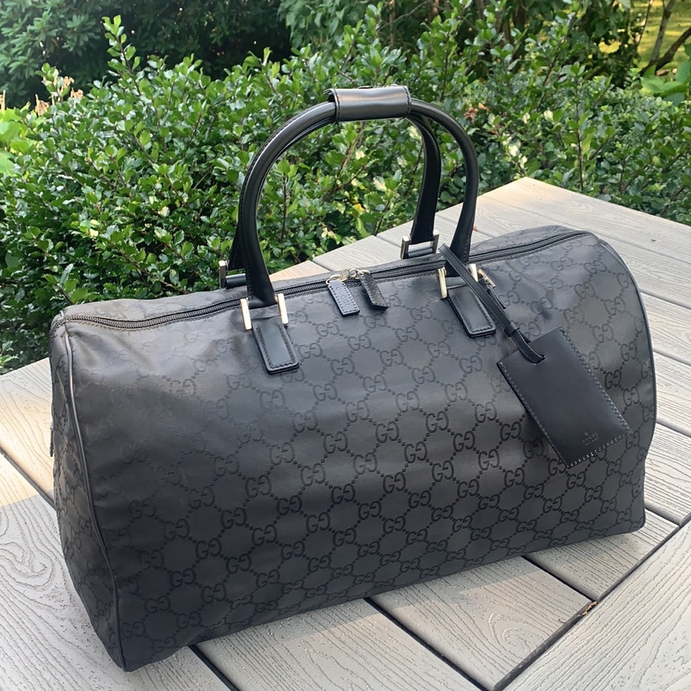 Gucci Signature GG Monogram Travel Bag